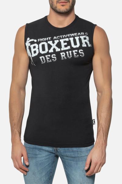 Canotta Con Logo Stampato Black