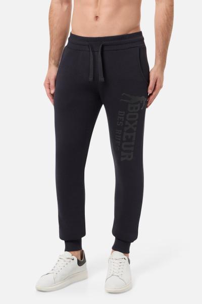 Pantalone Anthracite Slim Fit Con Patch