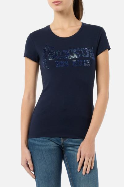 T-Shirt Midnight Con Strass