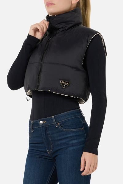 Smanicato Corto Reversibile Black-Butter