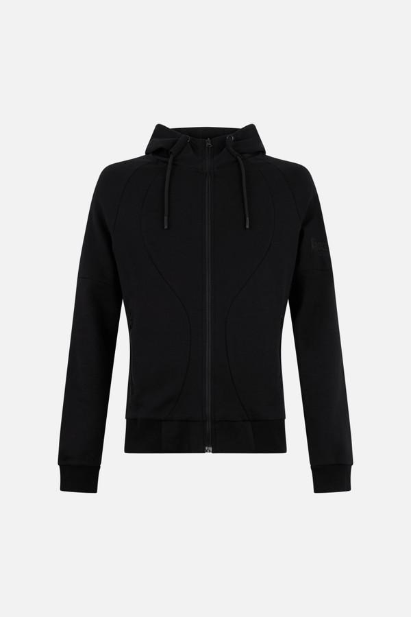 Felpa In Interlock Black