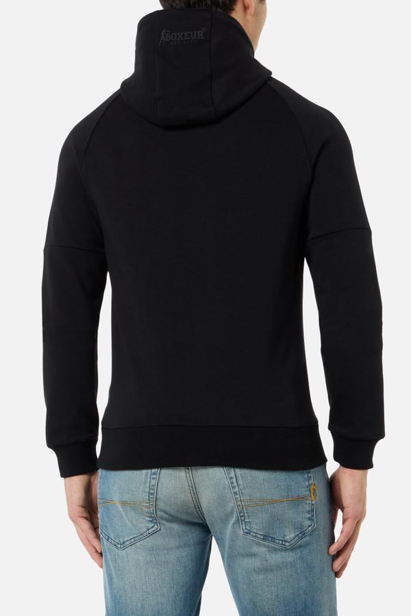 Felpa In Interlock Black
