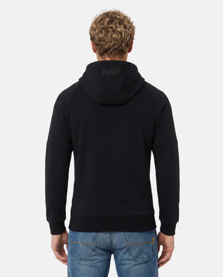 Felpa In Interlock Black