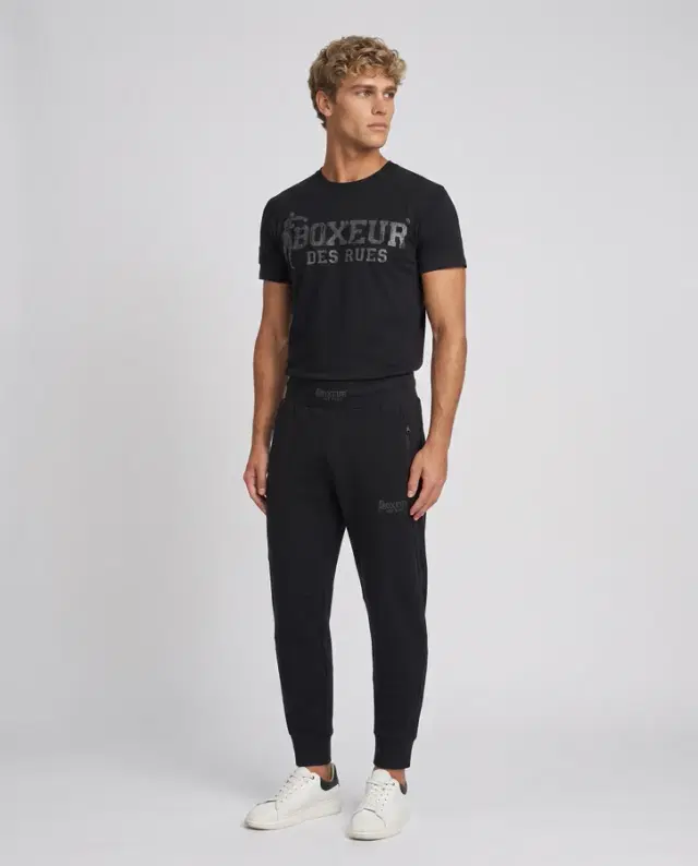 Pantalone In Interlock Nero Black