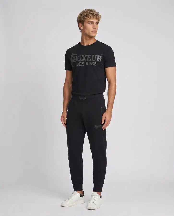 Pantalone In Interlock Nero Black