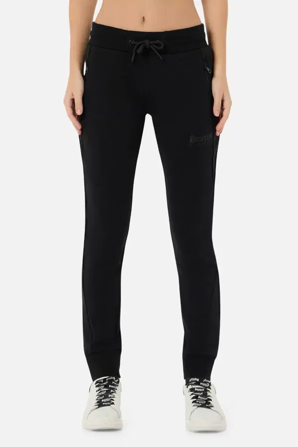 Pantalone In Interlock Black