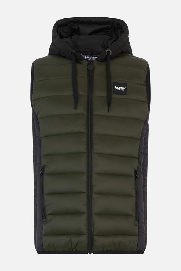 Gilet Con Cappucccio Army