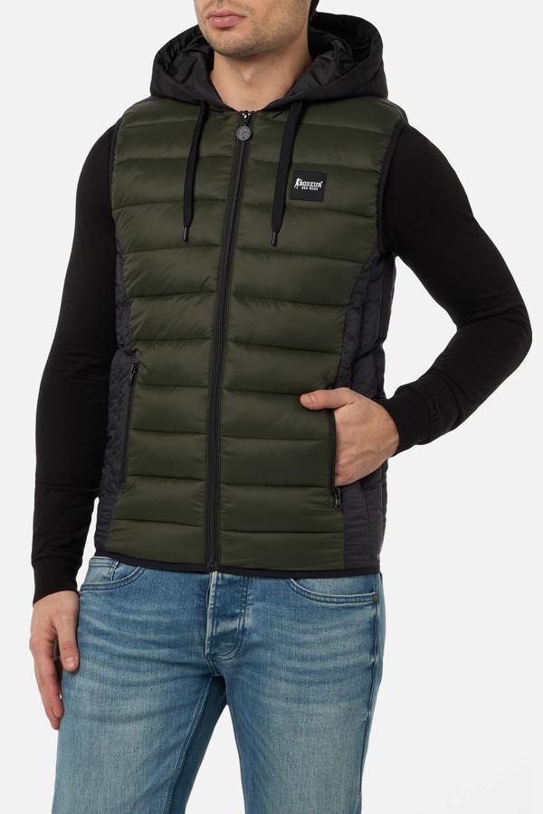 Gilet Con Cappucccio Army