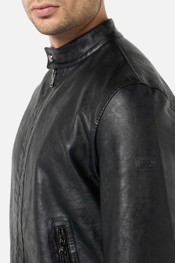 Giacca Uomo In Stile Motociclista Black