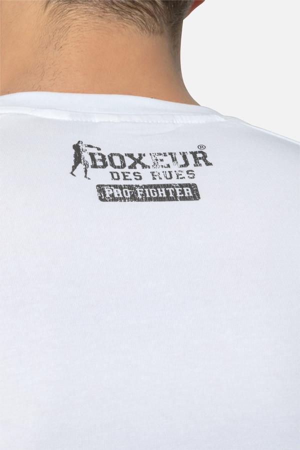 T-Shirt Fit Slim Con Logo White