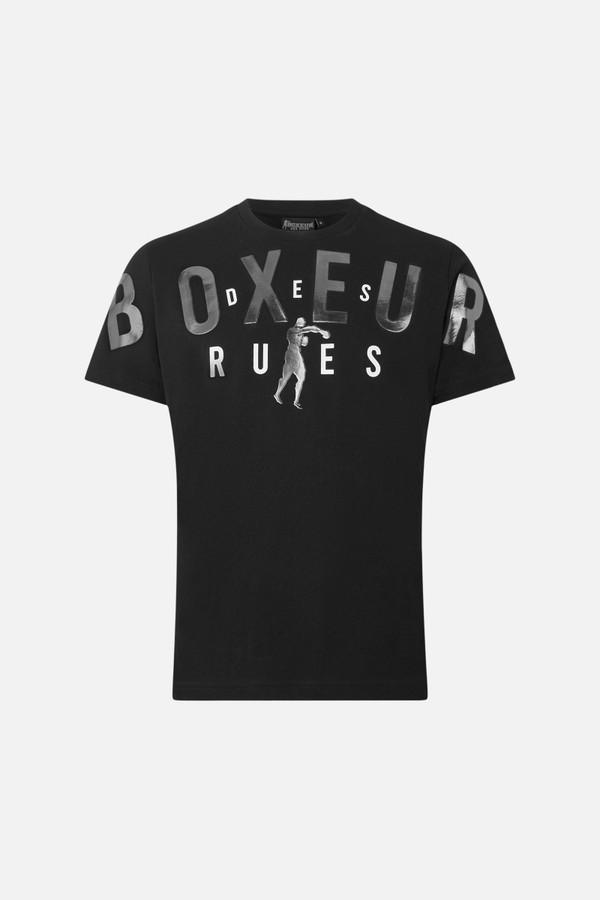 T-Shirt Graficata Black-Titanium