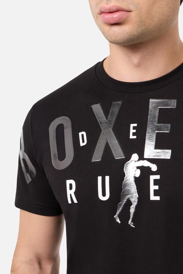 T-Shirt Graficata Black-Titanium