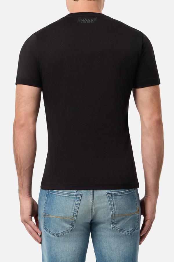 T-Shirt Graficata Black-Titanium