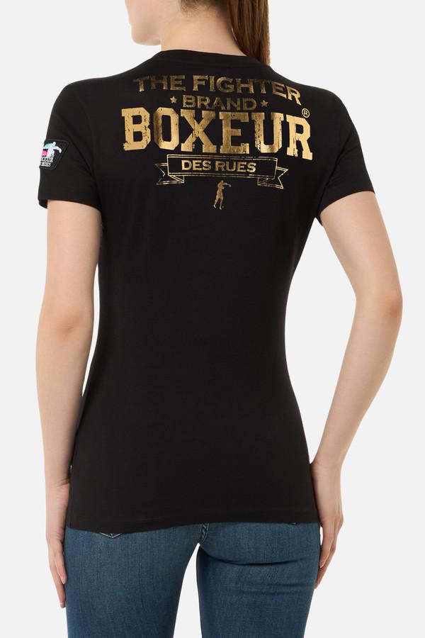 T-Shirt Iconica Nera Black-Gold