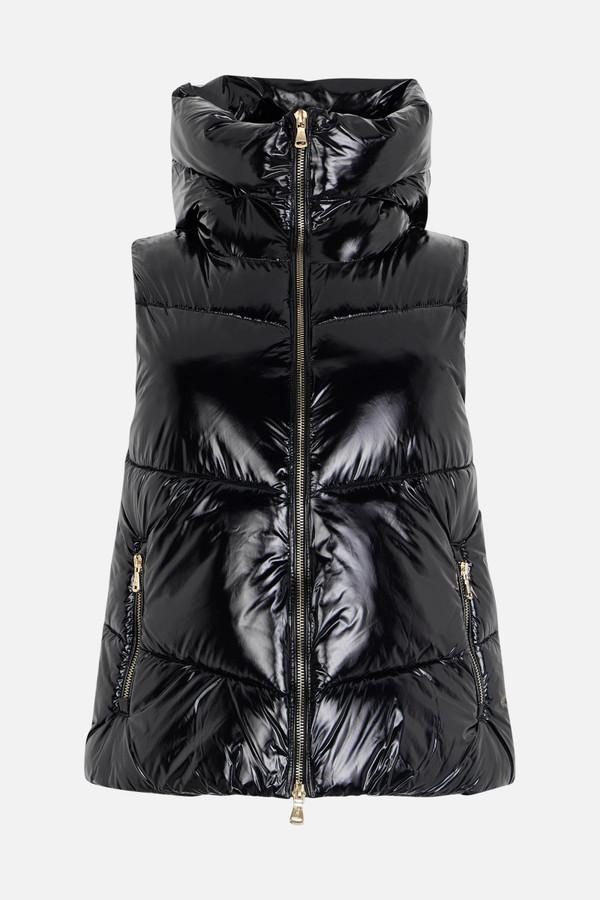 Gilet Nero Lucido Black