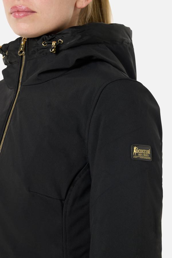 Giacca Nera In Softshell