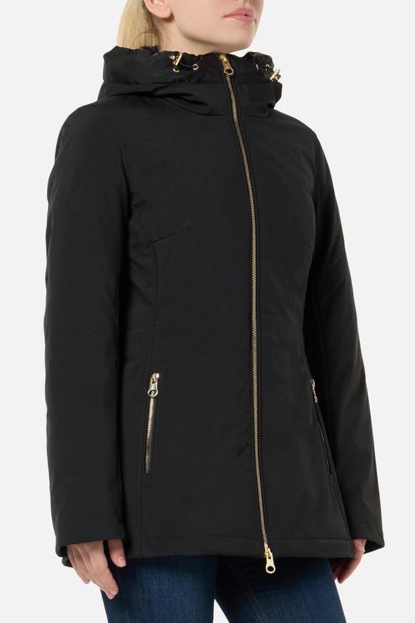 Giacca Nera In Softshell