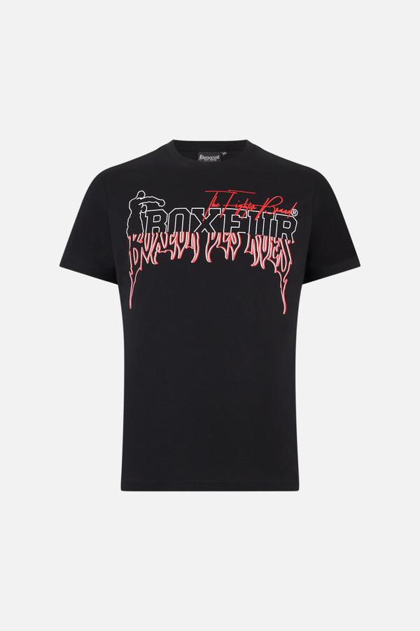 T-Shirt Graficata Nera