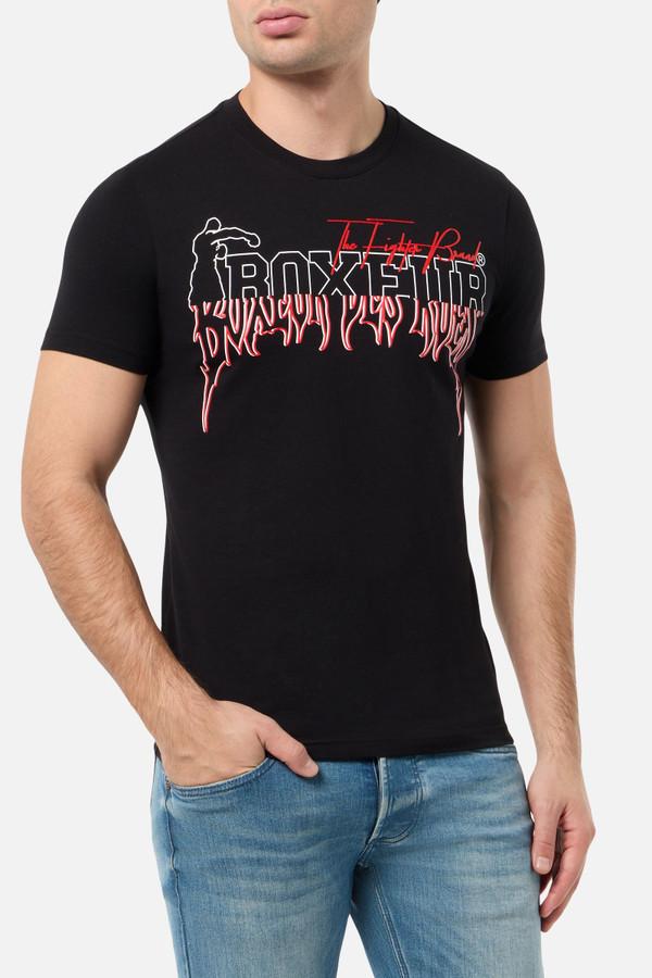 T-Shirt Graficata Nera