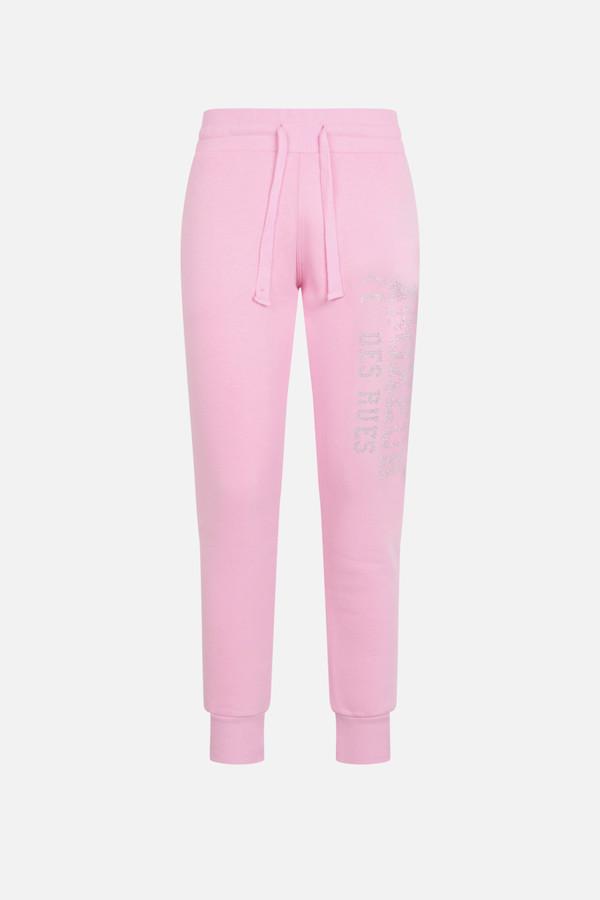 Pantalone Candy Pink Con Strass