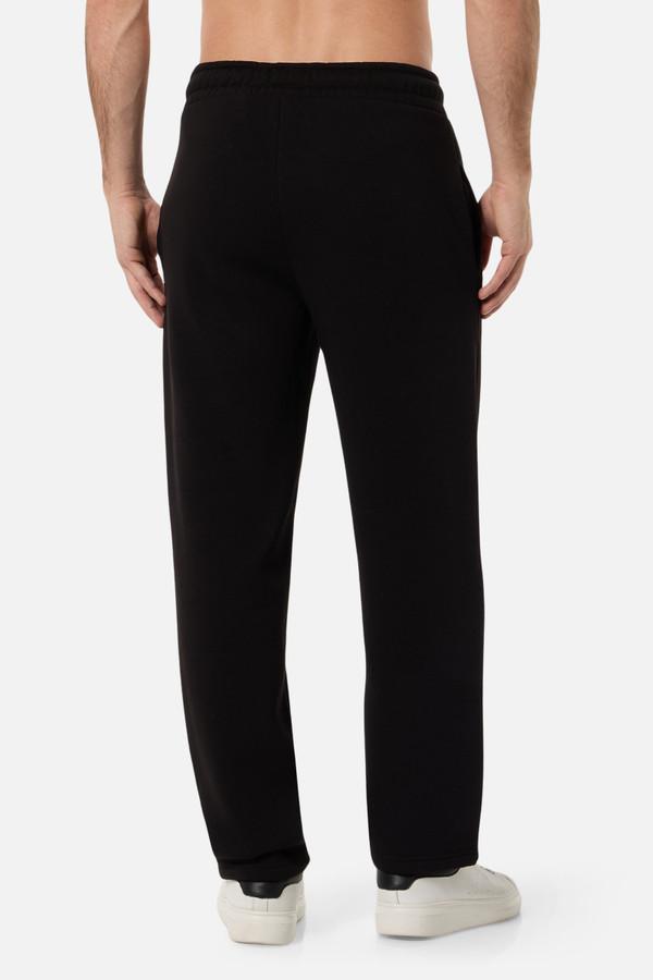 Pantaloni Neri Con Ricamo