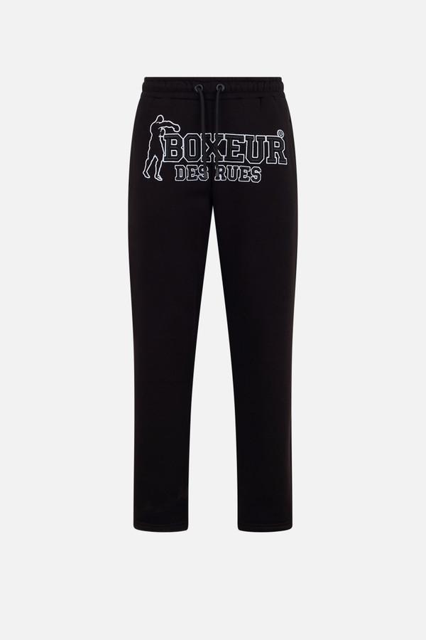 Pantaloni Neri Con Ricamo