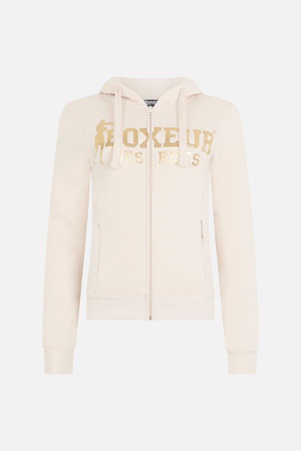 Felpa Logo Butter Con Cappuccio E Zip