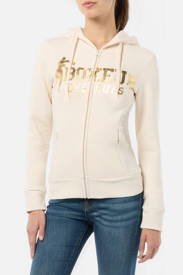 Felpa Logo Butter Con Cappuccio E Zip