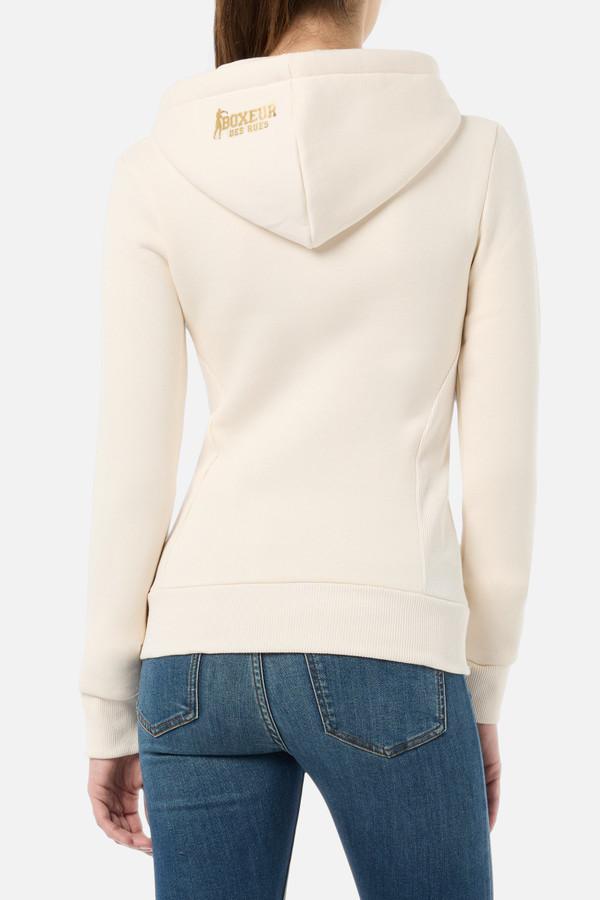 Felpa Logo Butter Con Cappuccio E Zip