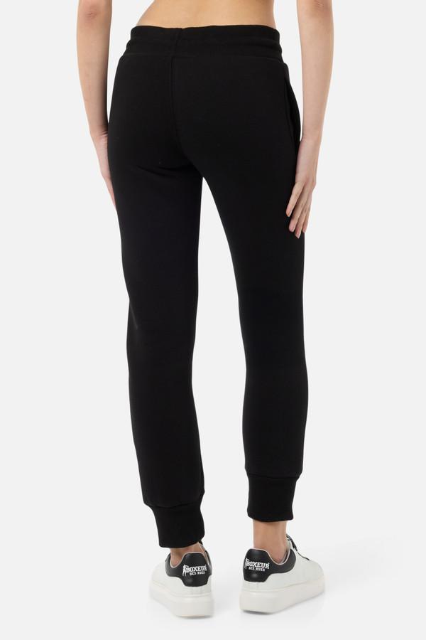 Pantalone Nero Con Strass