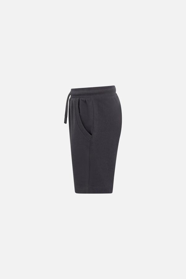 Pantaloncino Antracite Con Logo