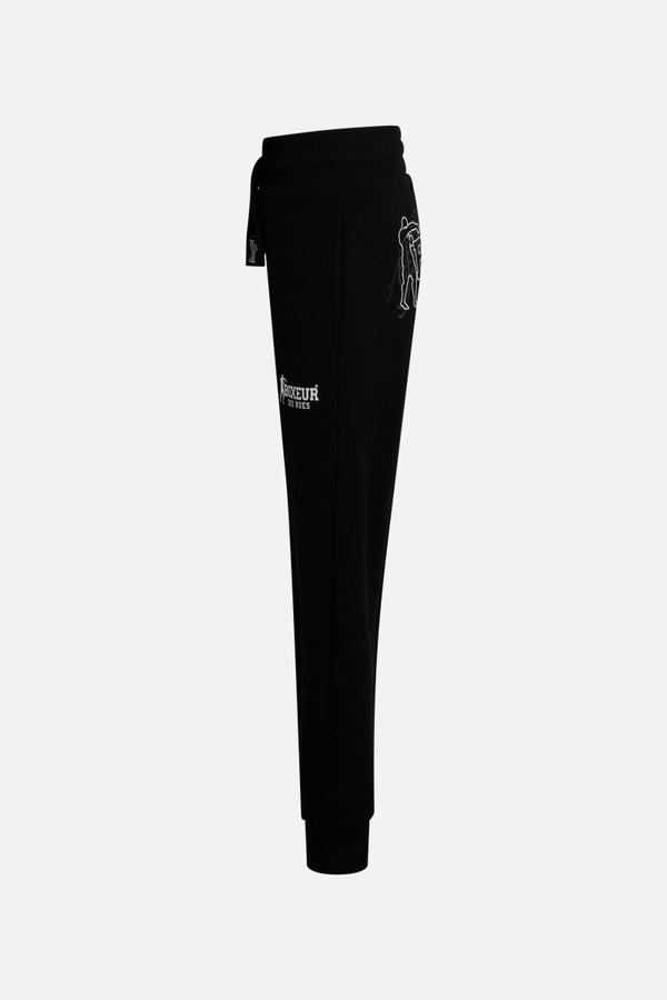 Pantalone Graficato In Stile Chicano Black