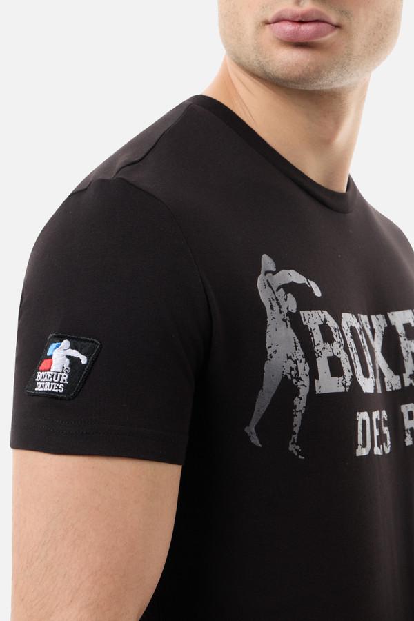 T-Shirt Iconica Black-Titanium