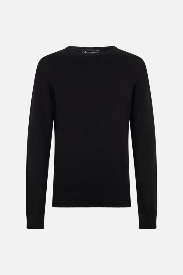 Maglia Girocollo In Cotone Leggero Black