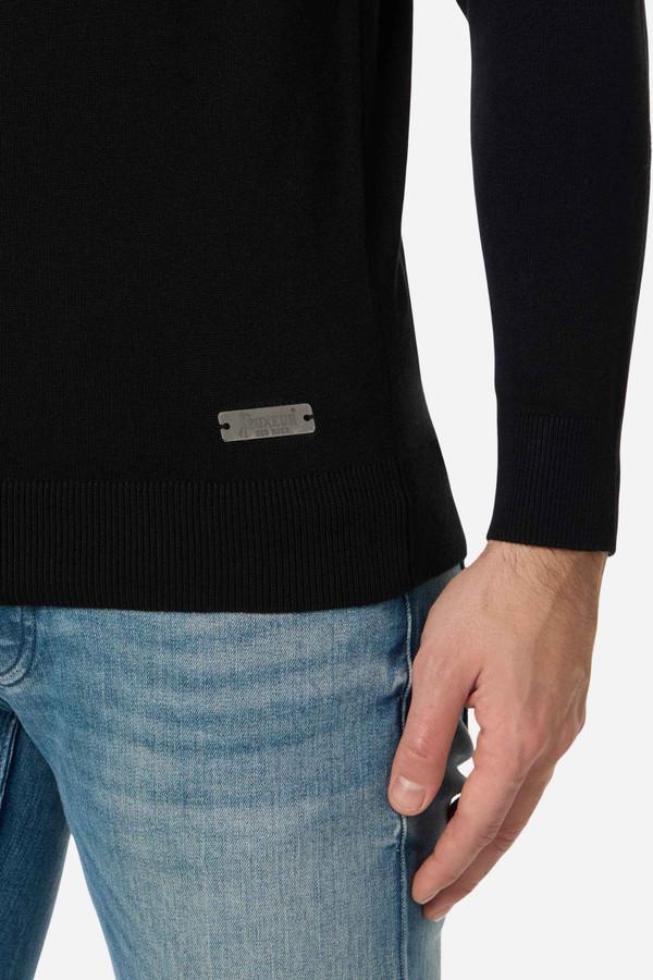 Maglia Girocollo In Cotone Leggero Black