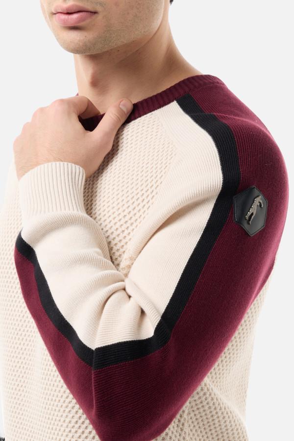 Maglione A Blocchi Di Colore Testurizzato Butter