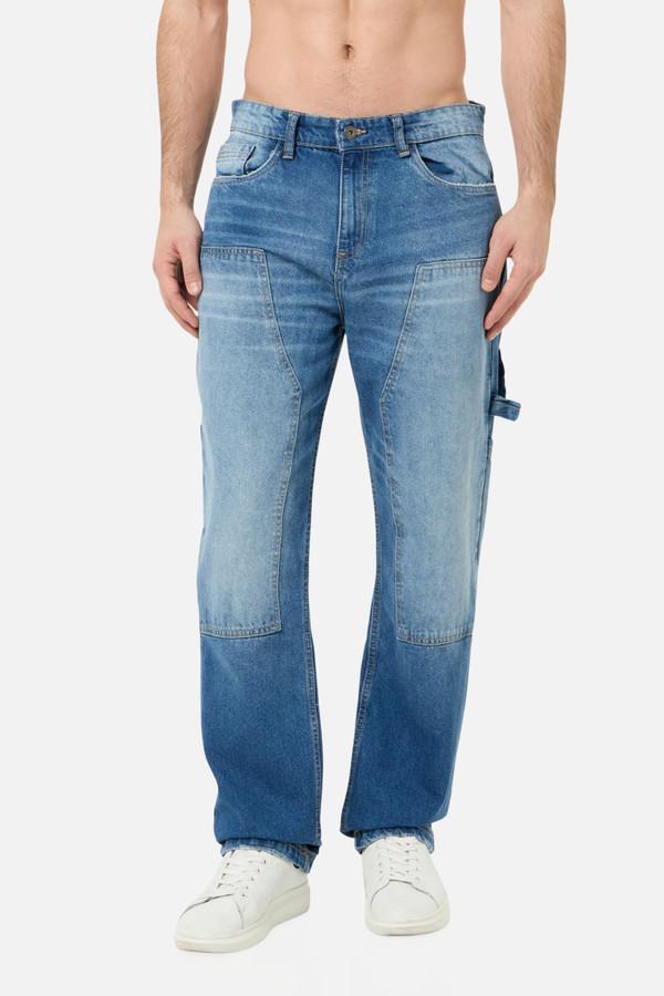 Jeans Double Knee Carpenter Mid Blue