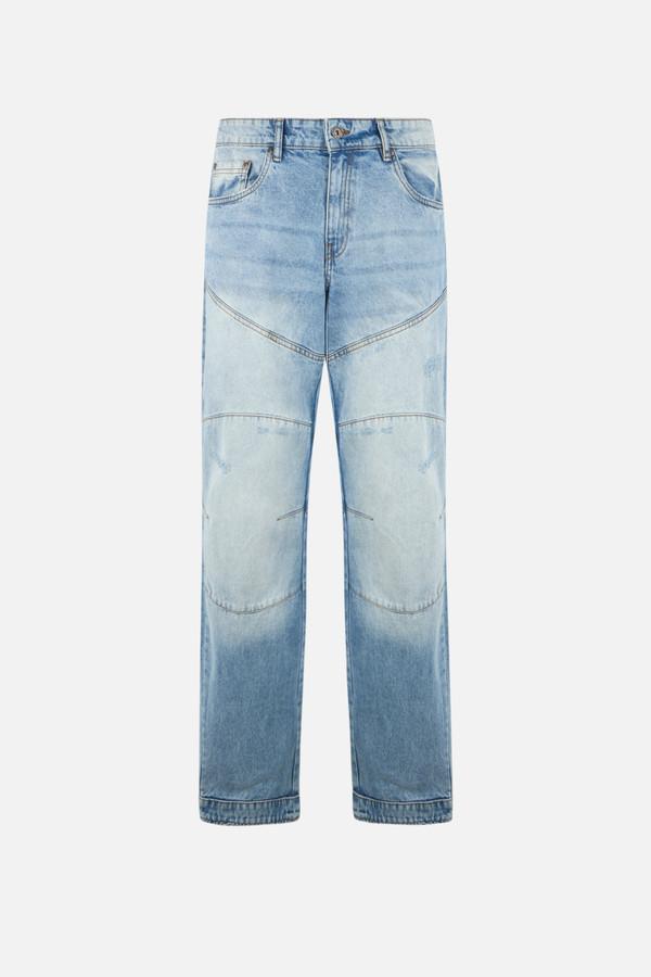 Jeans Motorcycle Light Blue