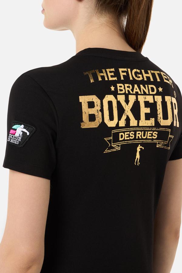 T-Shirt Iconica Black-Gold