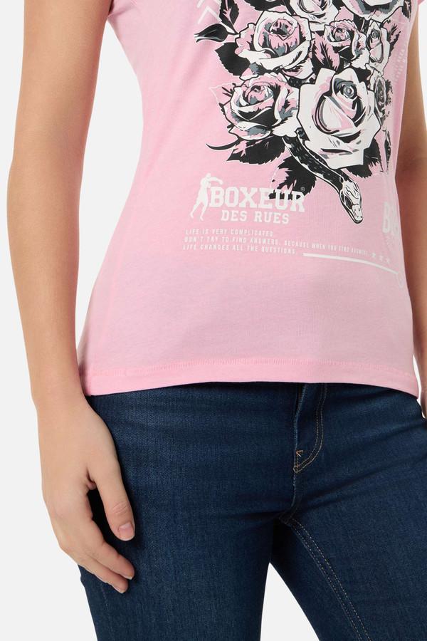 T-Shirt Graficata Candy Pink