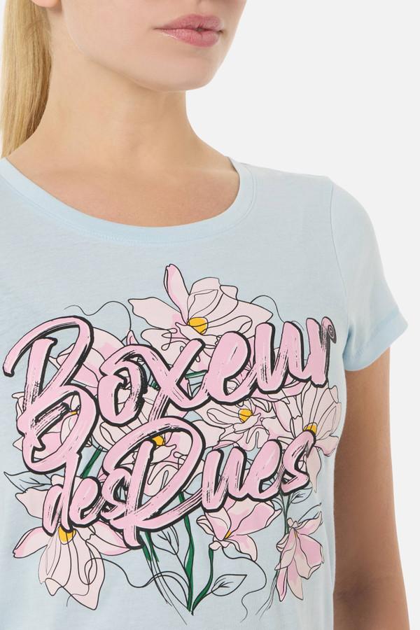 T-Shirt Graficata Sky Blue