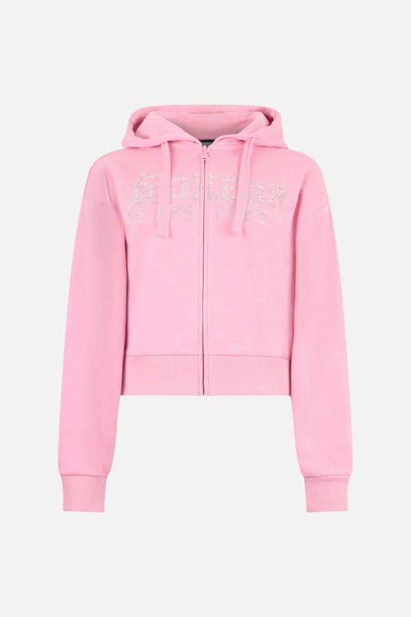 Felpa Corta Candy Pink