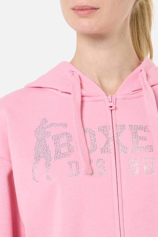 Felpa Corta Candy Pink