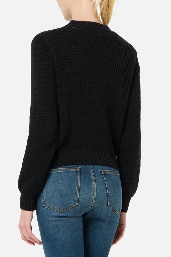 Maglioncino Nero Con Strass Black