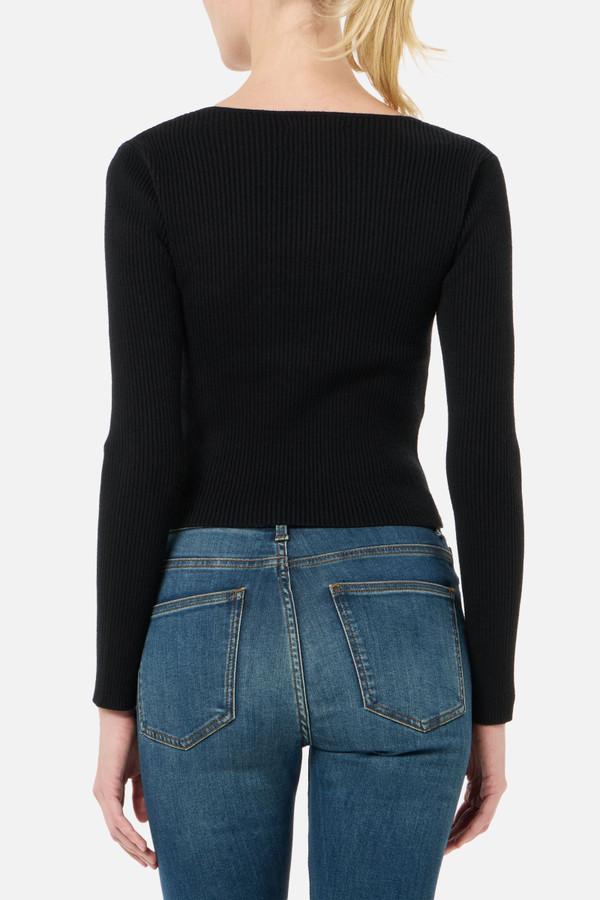 Maglioncino Bustier Nero