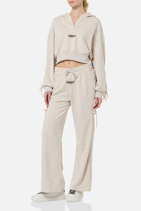 Pantalone A Palazzo Sandstone