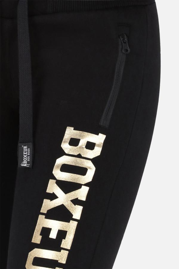 Pantalone Black-Gold con Logo