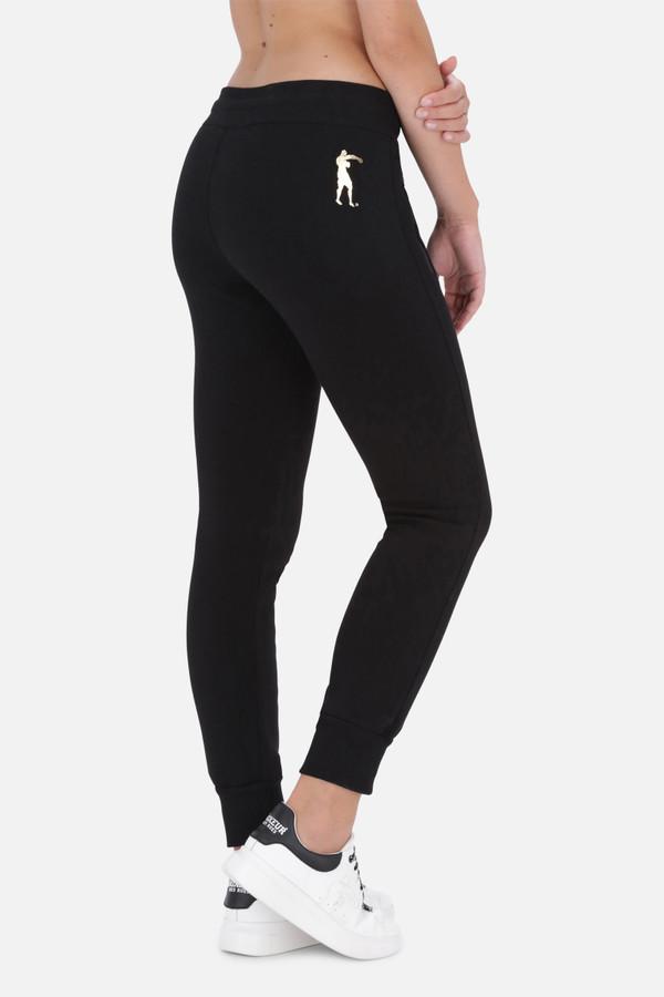 Pantalone Black-Gold con Logo