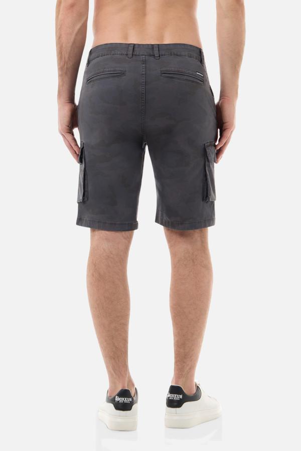 Pantaloncini Cargo Grey Camou