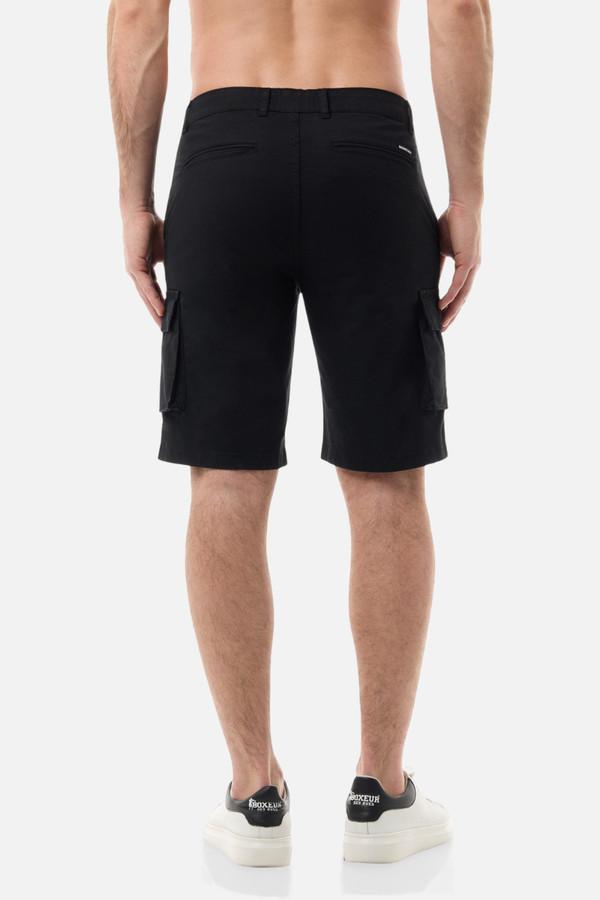 Pantaloncini Cargo Black